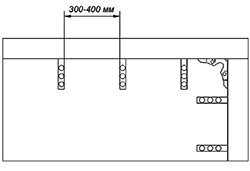 Схема сборки углового крепежа Технониколь 01